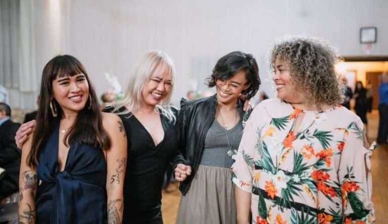 young diverse group of real happy smiling beautiful pretty women woman party reception wedding girls t20 kLlQy4 840x487 1