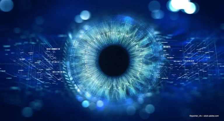 big blue eye